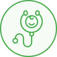 stethescope icon - pediatrician recommended