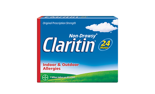 Claritin Tablets 24-Hour package