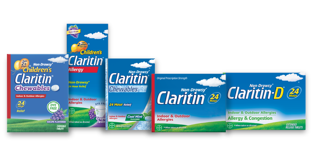 Claritin family of products